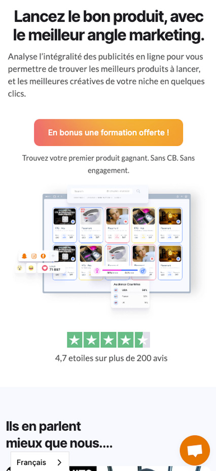 formation offerte en bonus dans vos tunnels de vente